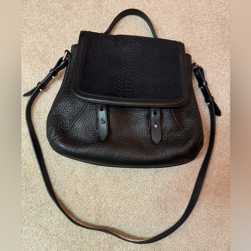 Mackage black handbag, like new